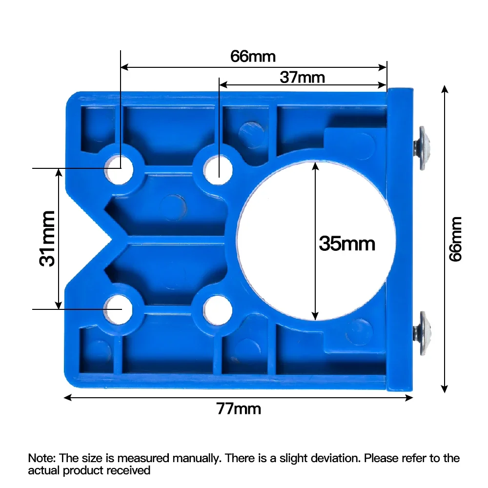Hinge Jig Drill Guide 35mm Concealed Drilling Guide Tool Woodworking Hole Opener Locator for Door Window Cabinet Carpentry Tools