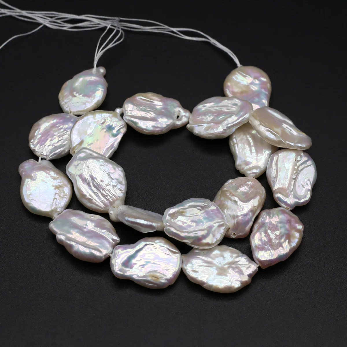 Natural Freshwater Baroque Pearl Beaded Irregular Loose Spacer Beads for Jewelry Making Diy Personalized Bracelets Necklaces