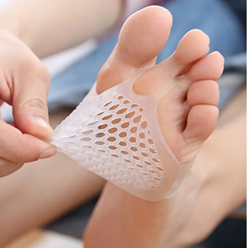 Silicone Gel Forefoot Pads Pain Relief Support Front Feet Care Slip Resistant new Pads Prevent 2025 Grind Feet Foot Care Pad