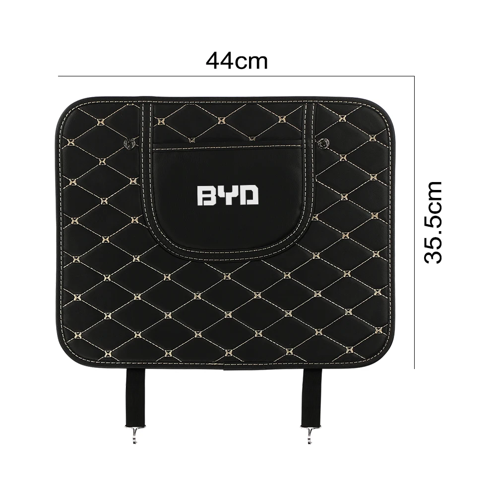 Car Seat Backrest Anti Kick Pad Auto Accessories For BYD Tang F3 E6 Atto 3 Yuan Plus Song Max F0 G3 I3 Ea1 Dmi 2din 2014 G6 Pro