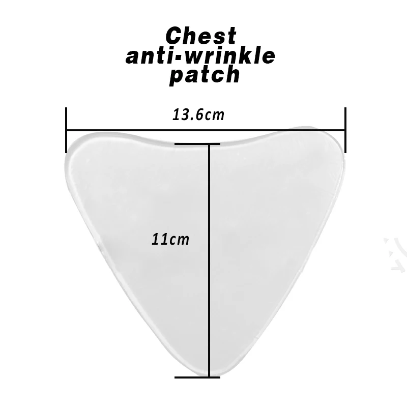 Reusable Anti-aging Silicone Invisible 2025 new Chest Patch Self Adhesive Anti Wrinkle Chest Pad Eliminate Preven Wrinkle Neckline Care