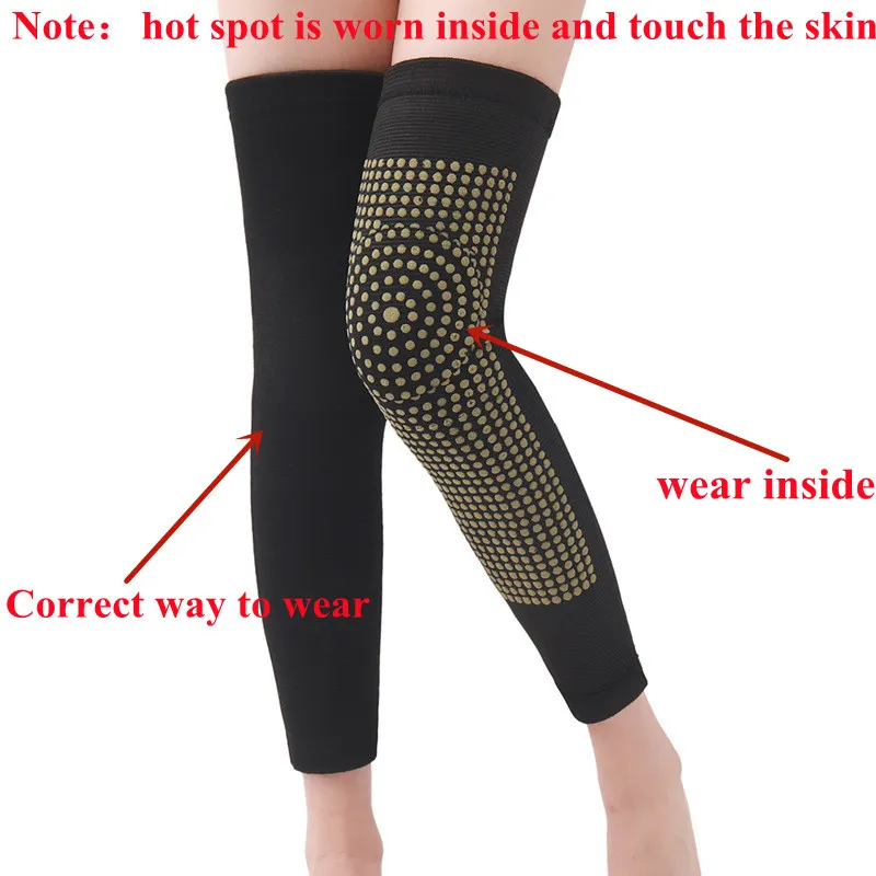 1Pair Wormwood Self new Heating Knee Sleeve Warmer Knee 2025 Pad Women Men Older Arthritis Joint Pain Relief & Tendonitis Injury Recovery