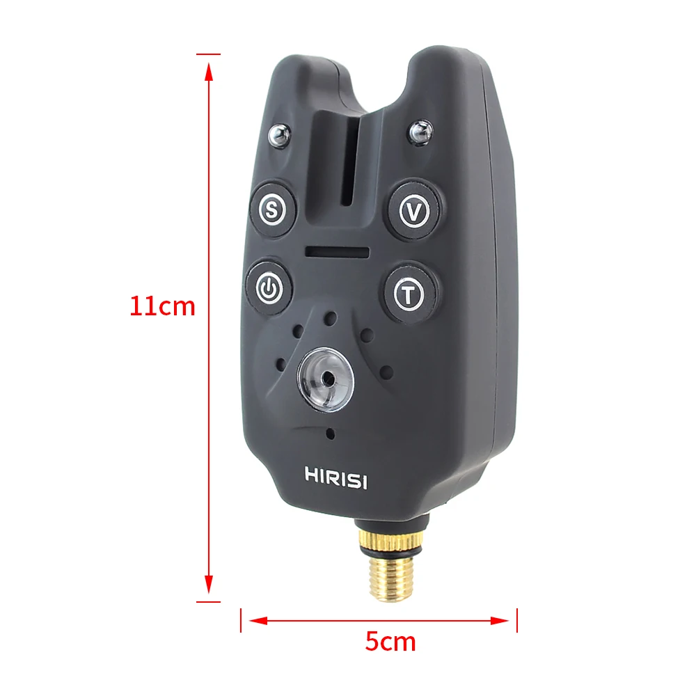 Carp Fishing Bite new Alarm with Volume 2025 Tone Sensitivity Control LED Indicator B1101