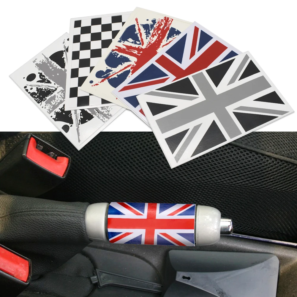 Universal Car Handbrake Sticker Gearshift Decorative For Mini Cooper One JCW S Clubman Countryman Car Styling 2025 new Auto Accessories