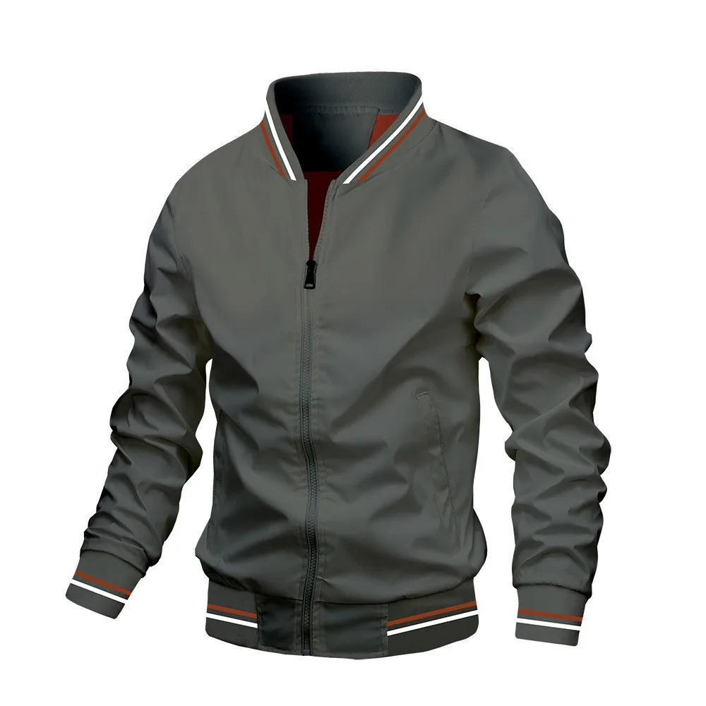 explosive jacket trend mens autumn and winter casual jackets in Europe and the United States fashion trend mens thin jackets 240516