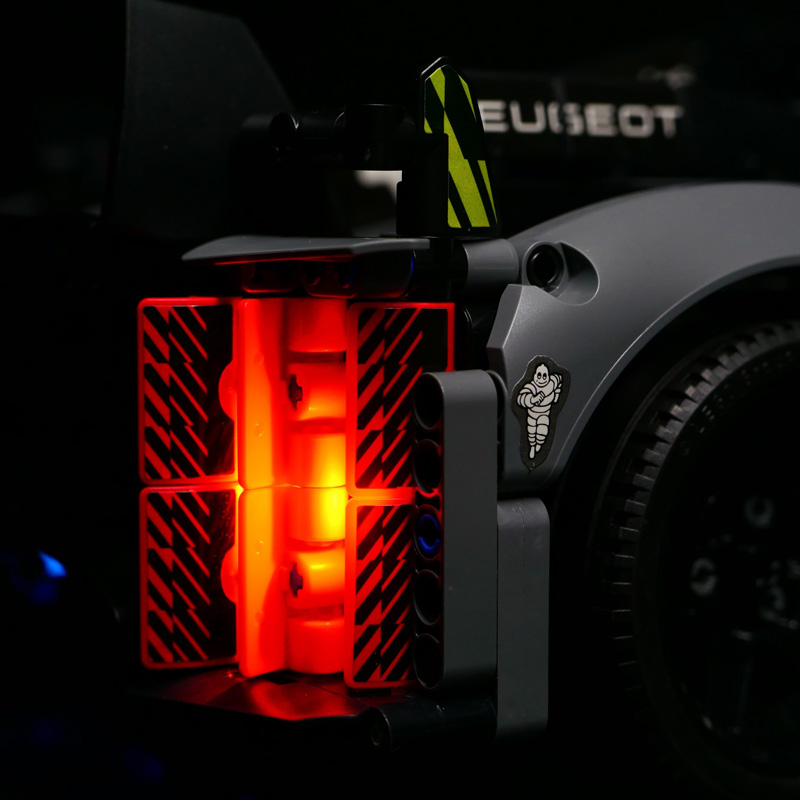 NEW Led Light Set For 42156 Technical Car Peugeoted 9X8 24H Le Mans Hybrid Hypercar Building Blocks Toys Not Include Car