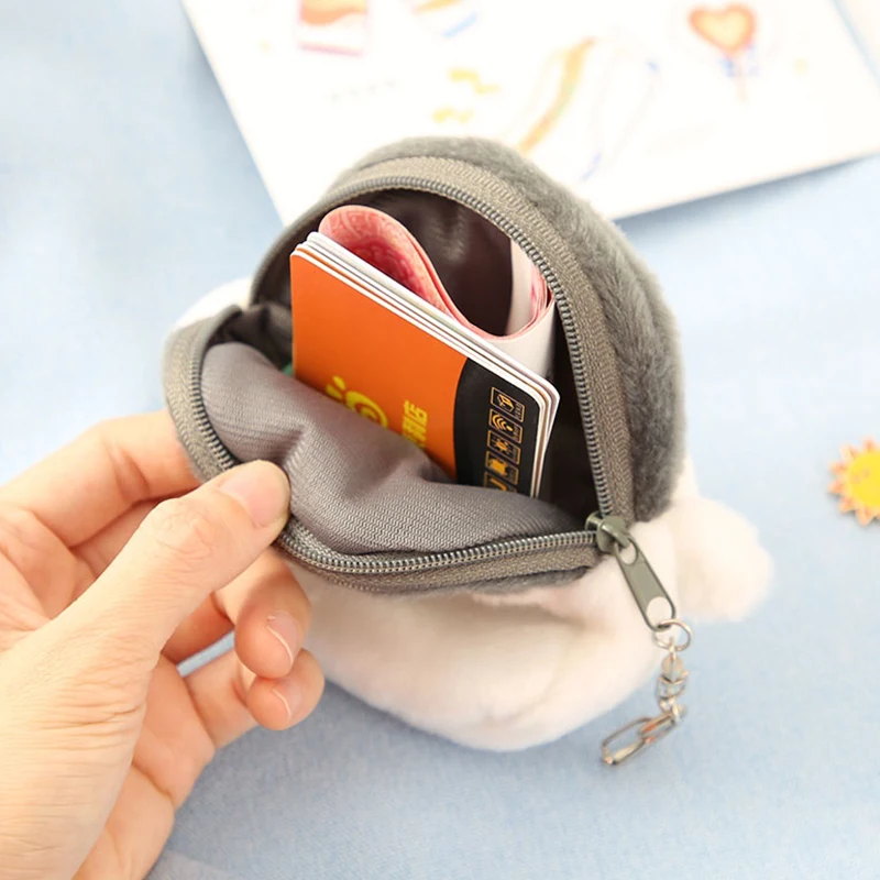 Plush Coin Bag Cute Little Penguin Mini Zero Wallet