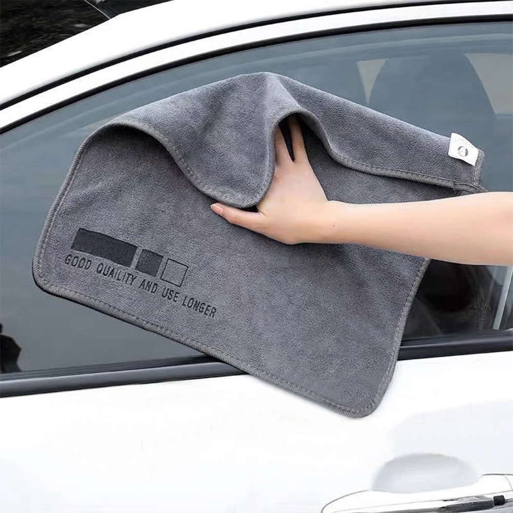 1Pcs Lavagem De Carro Highend Toalha Microfibra Limpeza Do Pano Secagem Hemming Cuidados Com Detalhando 30CM*30CM 30CM*60CM Wash