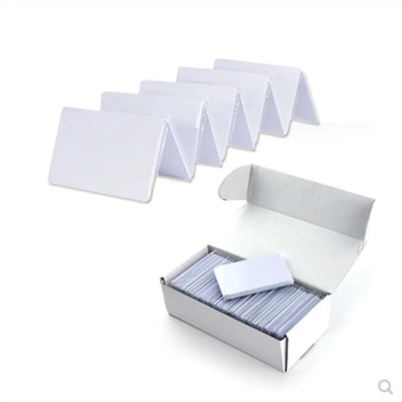 10Pcs Ntag216 NFC 13.56MHz RFID Smart Thin White Tag Card For All NFC Phones Fast Shipping