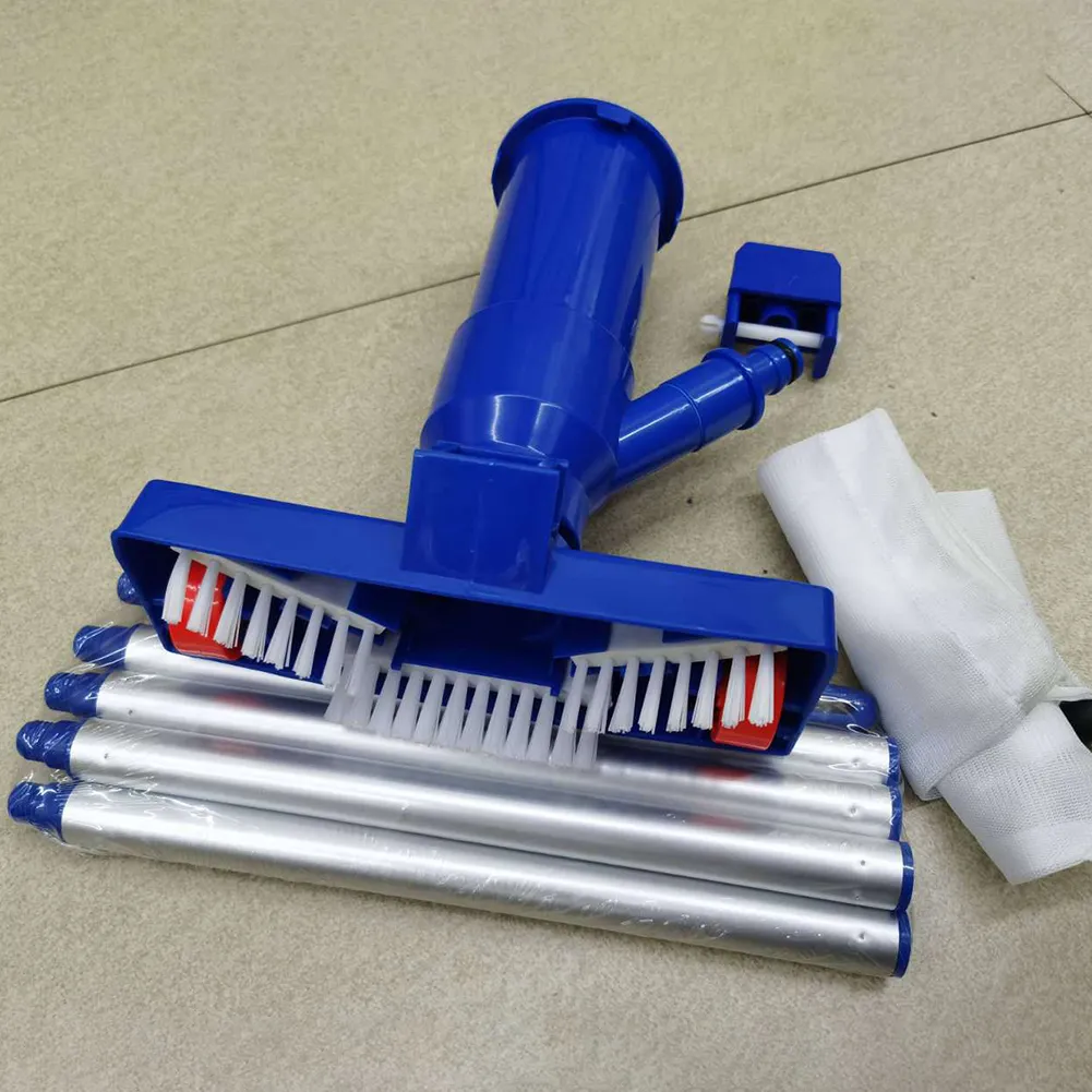 Pool Vacuum Cleaning Kit Clean Bottoms Net For Pool Filter Swimming Pool Vacuum Cleaner Set Cleaning Skimmer Pools Products Tool