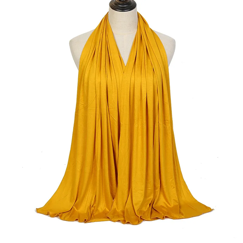 2025 Summer new Model Women Scarf New Lady Solid ColorThin Scarves Soft Sweatcloth Towel Shawl Foulard Autumn Warm Female Wrap Shawls