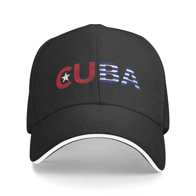 Custom Cuba new Baseball Cap Women Men Breathable Cuban Flag Dad 2025 Hat Streetwear