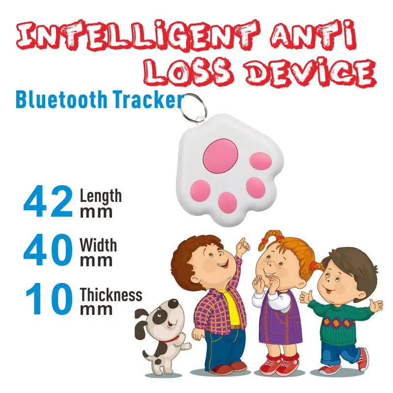 Dog Claw Mini Gps Tracker for new Dogs Cat Children Elderly Anti-Lost Device Locator Tracer Pets Collar 2025 Key Tracking