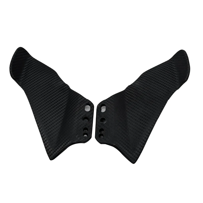 For Kawasaki Ninja 250 300 400 650R ZX-6R ZX-10R ZX-14R Motorcycle Side Wing Spoiler Fairing Rear View Mirror Fixed Wing Z1000SX