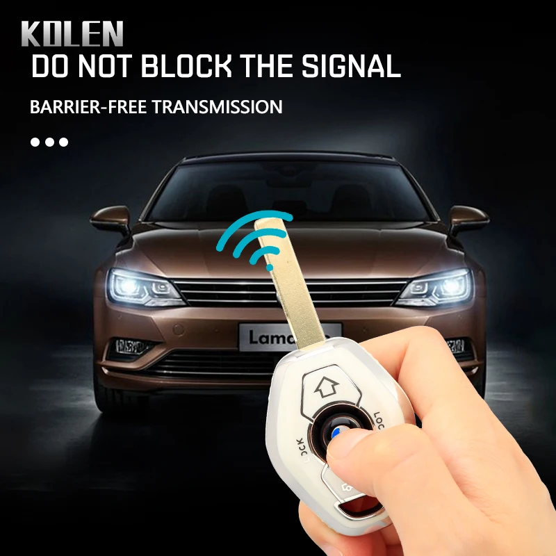 NEW TPU Car Remote Key Case Cover Shell For BMW 7 Series X3 X5 Z3 Z4 3 5 E38 E39 E46 E83 M5 325i Protector Key Fob Accessories