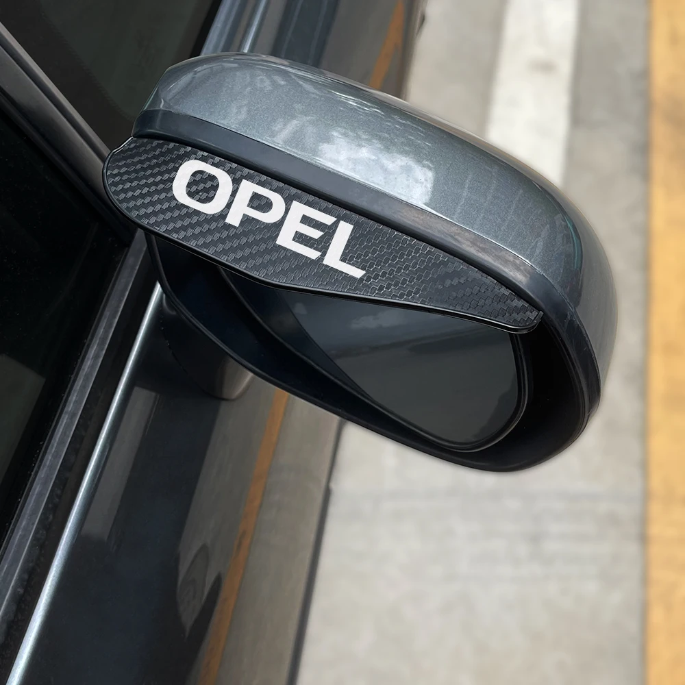 Car Rearview Mirror Eyebrow Rainproof Cover Auto Accessories For Opel Astra H J G K Insignia Corsa C D Vectra C B Meriva a