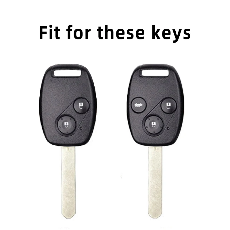 Soft TPU Car Key 2025 Case Cover new Keychain For Honda Accord CR-V Freed Pilot StepWGN Insight Fit Civic Jazz Shell Fob Accessories