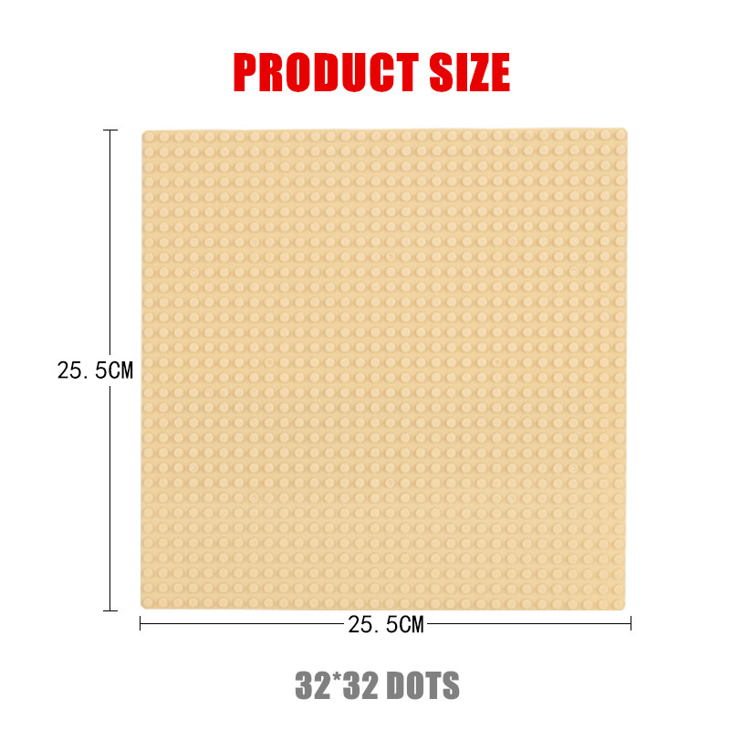 32*32 Dots Plastic Blocks Base Plates Juguetes Classic Building Blocks 2025 Baseplate for Kids DIY Toys Compatible new City Bricks MOC