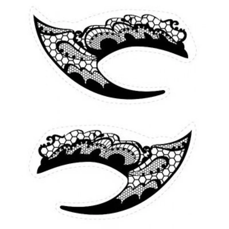 Leopard Lace Eyeliner Sticker new 2025 Reusable Double Eyelid Line Sticker Waterproof Eye Makeup Self-adhesive Eyelid Sticke Makeup Tools