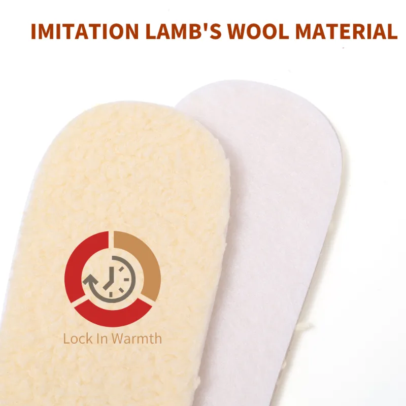 Thicken Lamb Fleece Insoles new Men 2025 Women Winter Keep Warm Insole Soft Wool Thicken Shoepad Cashmere Shoes Insert Thermal Shoe Pads