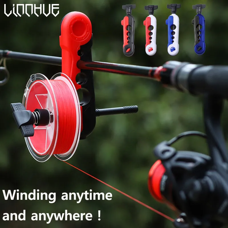 LINNHUE Fishing Line Winder Portable Reel new Line 2025 Spooler hine Spinning Reel Baitcasting Reel Spooling Carp Fishing Equipment