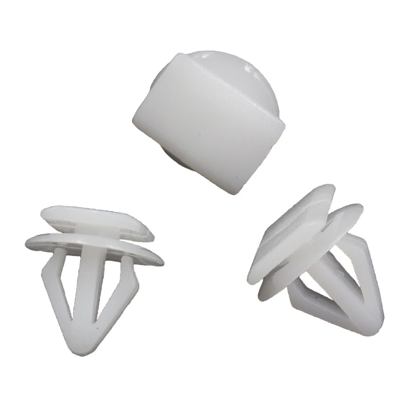 30PCS Universal 8mm-10mm Hole Auto Door Panel Clips Fixing Fastener Car Interior Door Trim Panel Card Clip Rivet