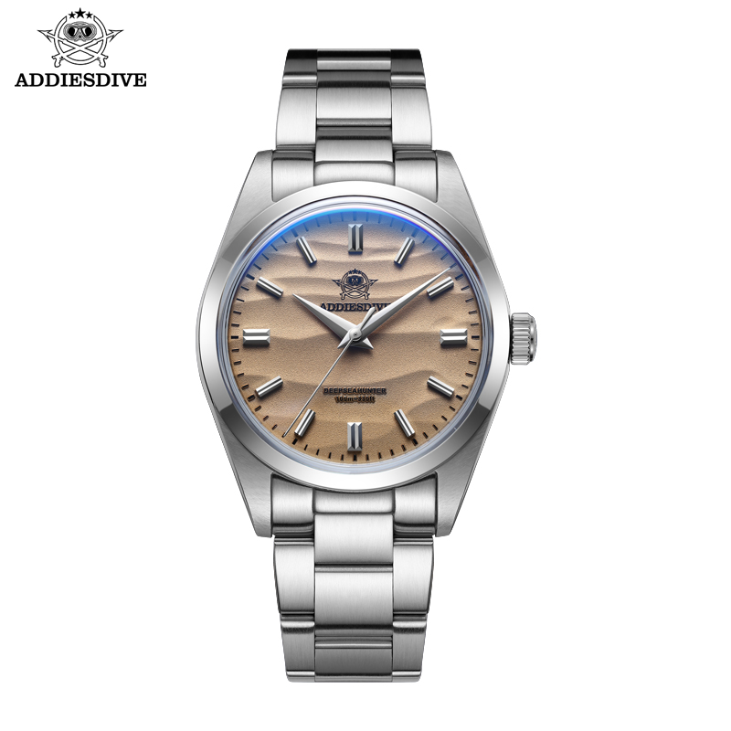 2024 New Addies Dive 36mm Top Brand Men Watch Bubble Mirror Pot Cover Glass 10Bar Waterproof Outdoor Sports Quartz Wristwatches