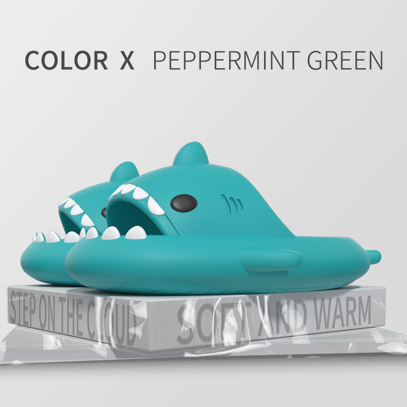 2024 Summer Slides: Soft & hot Fun Shark Slippers for Beach, Bathroom, and Outdoor