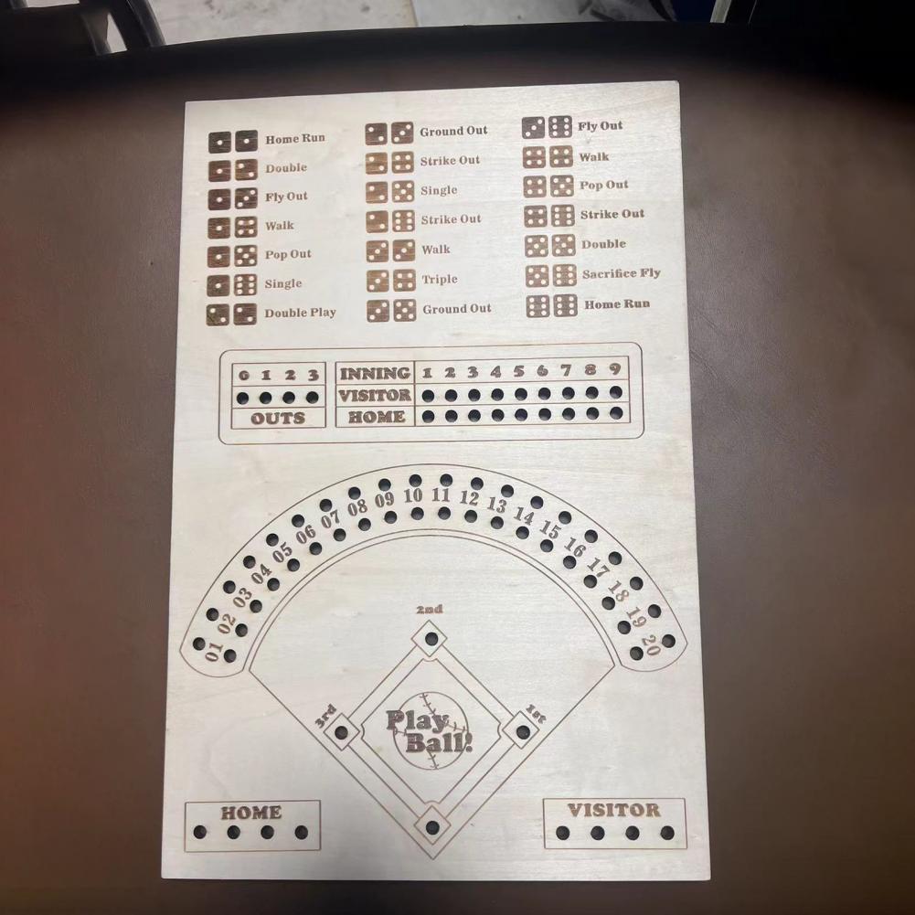 Stimulate Creativity Lightweight Baseball Dice Brain Puzzle new Toy 2025 Entertainment Kid Board Game Multiple Accessories Gift