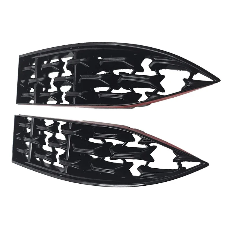 Car Front Lower Bumper Grill Grille Moulding Cover For Mazda CX5 CX-5 2022 Front Bottom Middle Net Decoration