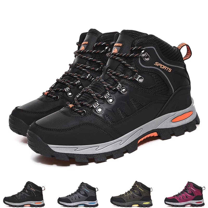 2023 Hiking Boots Men Unisex Breathable 2025 Trail Trekking Boots Women Lace Up Designer new Outdoor Boots Men Climbing Free Shipping
