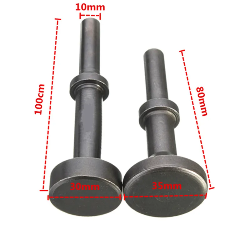 1pc 80mm/100mm Shovel Hammer 2025 Air Hammer Power new Tool Bit Set Steel Smoothing Pneumatic Drifts Extended Length Tool For Car Repair