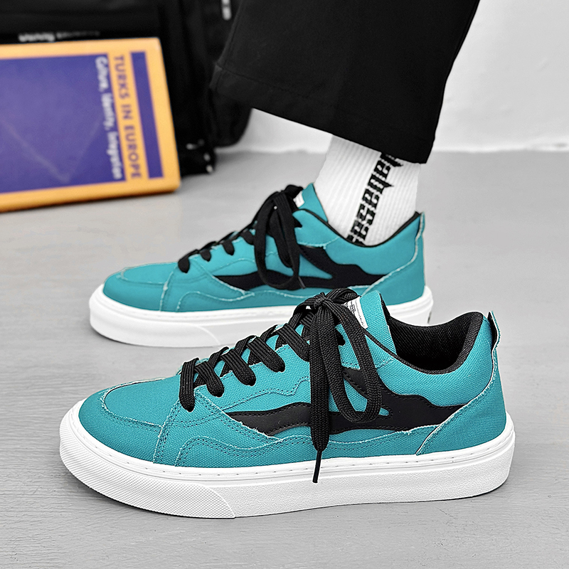 2025 Haruku Men Platform Canvas Shoes 2024 Spring Summer Low top Casual Sneakers new Men Comfortable Vulcanized Shoes Zapatillas Hombre