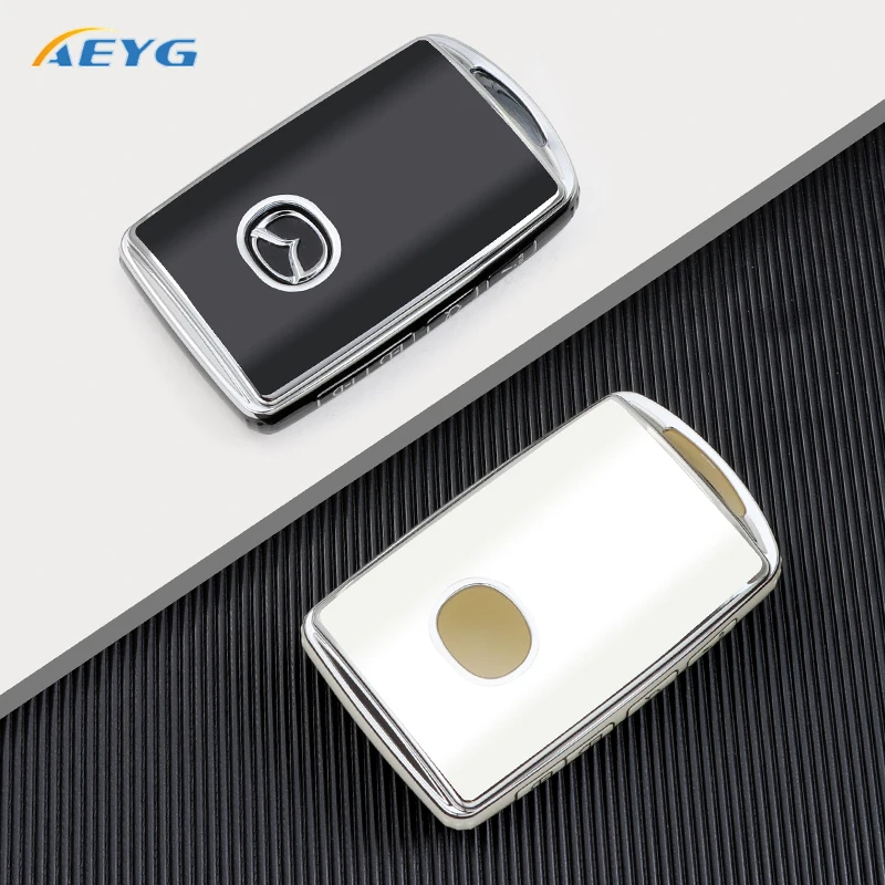 New 2025 TPU Car Remote Key Case Cover Shell new For Mazda 3 Alexa CX30 CX-4 CX5 CX-5 CX8 CX-8 CX-30 CX9 CX-9 Protector Fob Accessories