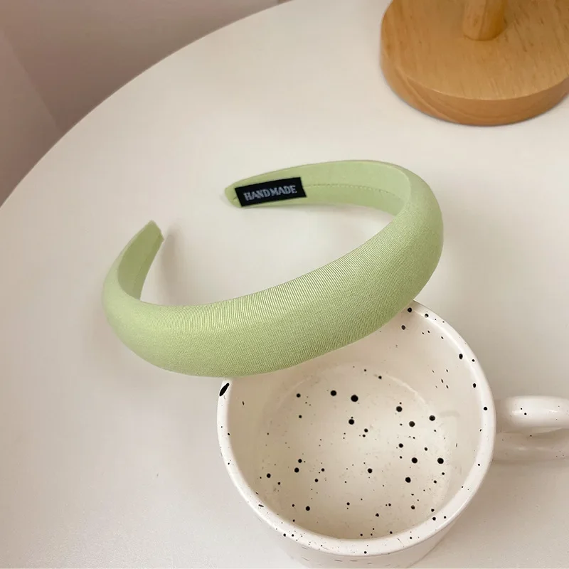 New Candy Color Wide Hair Bands for Women new Girls 2025 Turban Hair Holder Thicken Hoop Korean Summer Hair Accessories