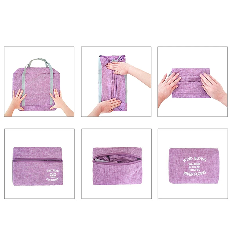 Waterproof Oxford Travel Bags Women Men High Quality Duffle Organizer Luggage Foldable Storage Packing Cubes Weekend Handbags