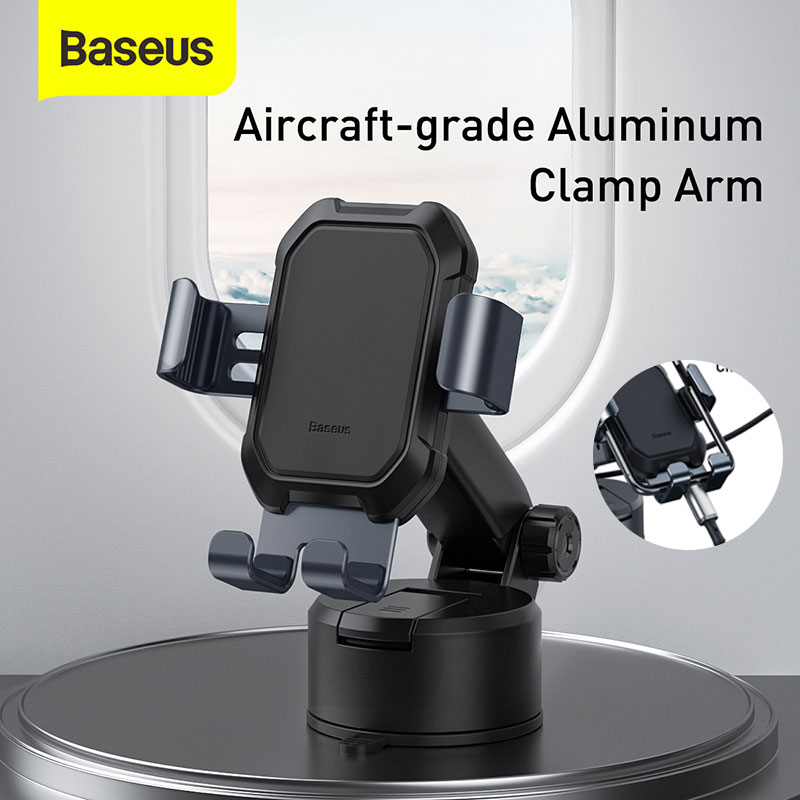 Baseus Car Phone Holder Dashboard Gravity Phone Holder Stand in Car Universal Mount GPS Support For iPhone Xiaomi Samsung Huawei