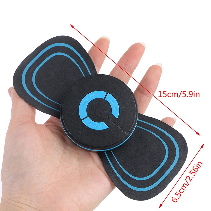 Portable Neck Body Massager Muscle Relief Pain Mini Electric Convenient Intelligent Cervical Massage Stickers Meridian Massager