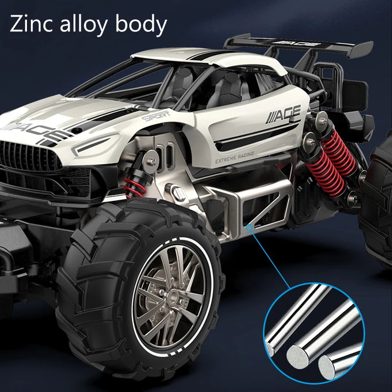 2.4GHz RC Cars 1:14 2025 Remote Control Alloy Car 20+ Km/h High Speed Off Road Rc Truck All Terrains Toys new Racing Car for Boys Girls