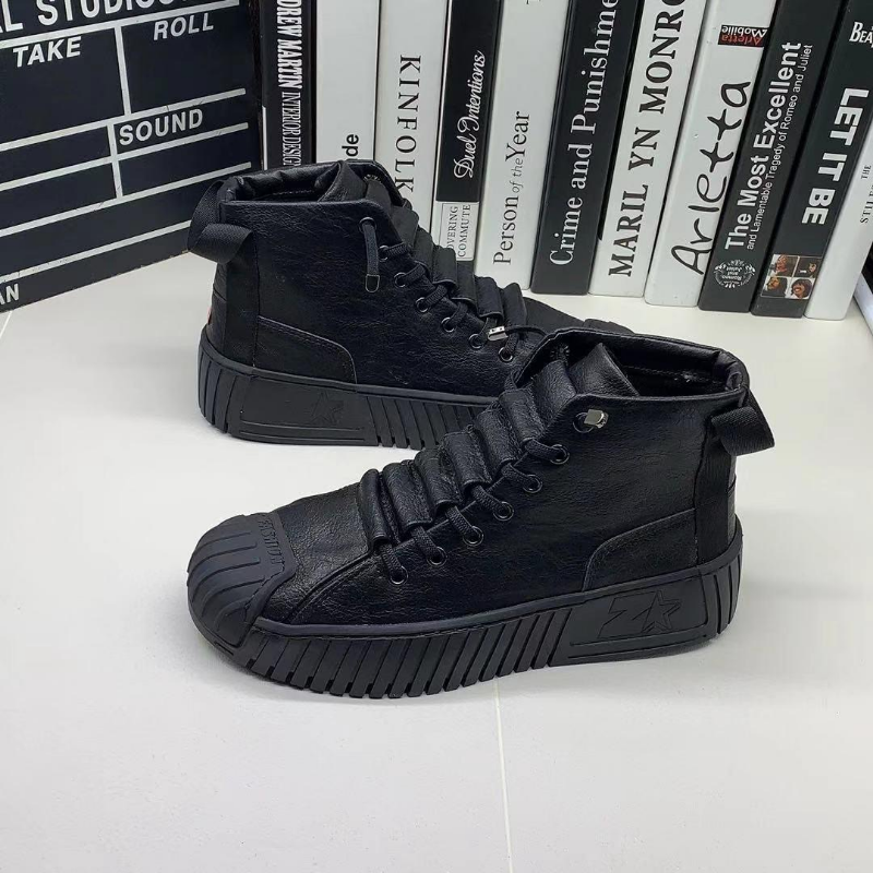 2025 Autumn and Winter Men Increased Boots Lace-up Casual Board Shoes High Quality Outdoor Boot British Style New dh320680