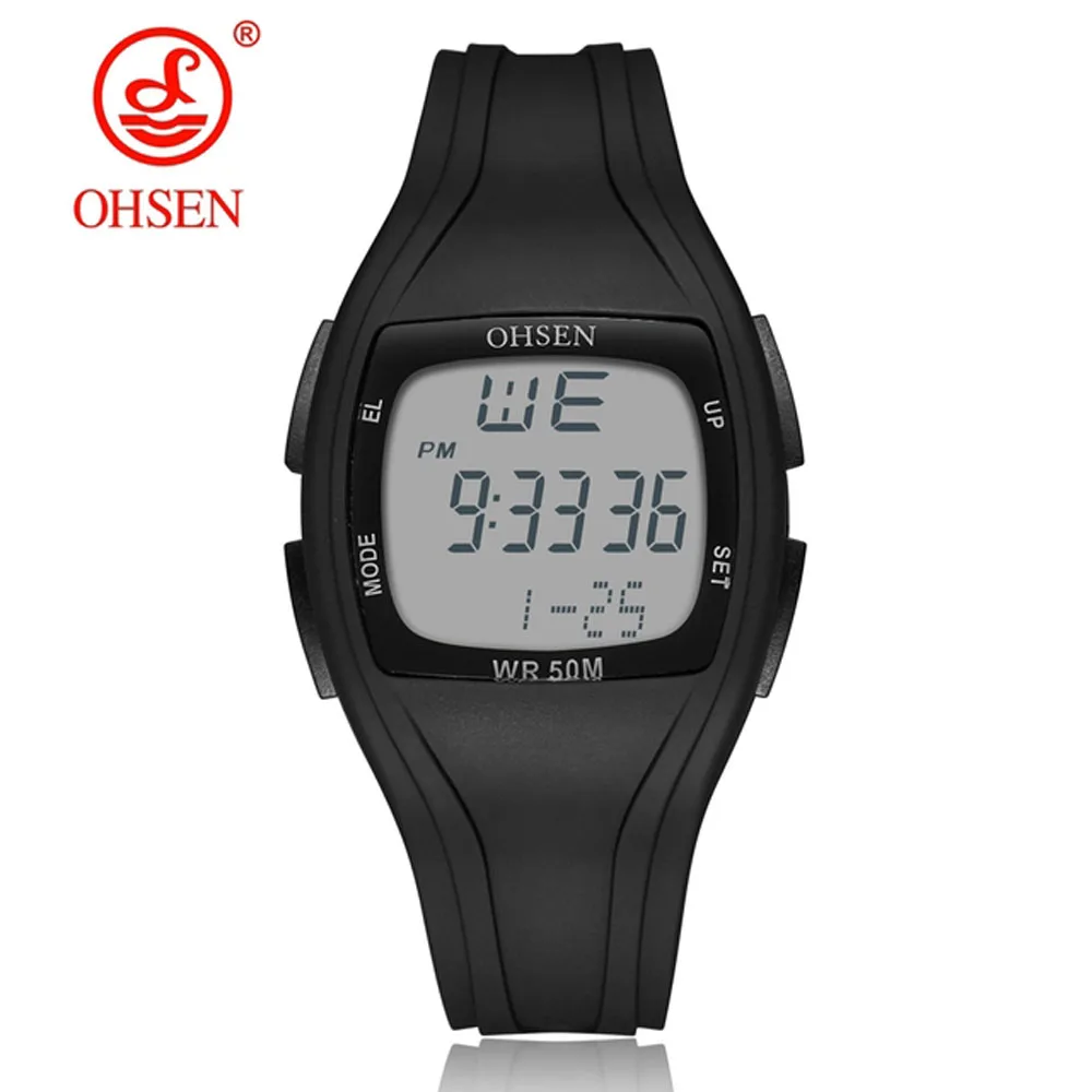 New Women 2025 Digital Watches Black Silicone 50M new Waterproof Sport Watches Couple Wristwatch For Men Girls Gifts Relogio Feminin