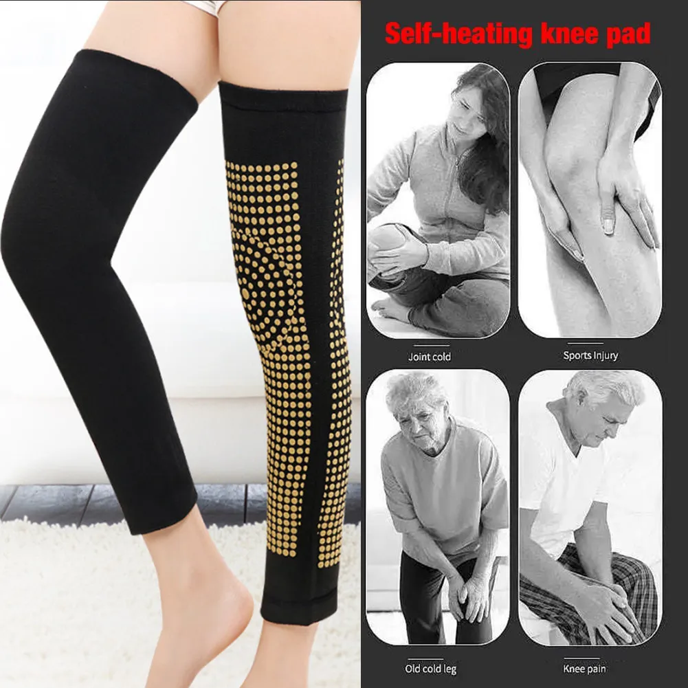 1 Pair Self Heating Support new Knee 2025 Pads Tourmaline Knee Brace Warm for Arthritis Joint Pain Relief Injury Recovery Knee Massager