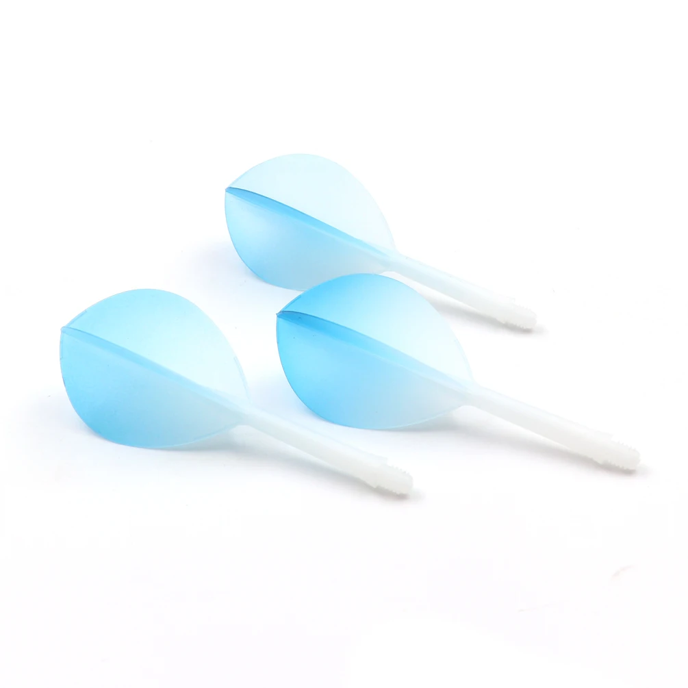 CUESOUL Integrated Dart Shaft and Flights Pear Shape Graduated Color