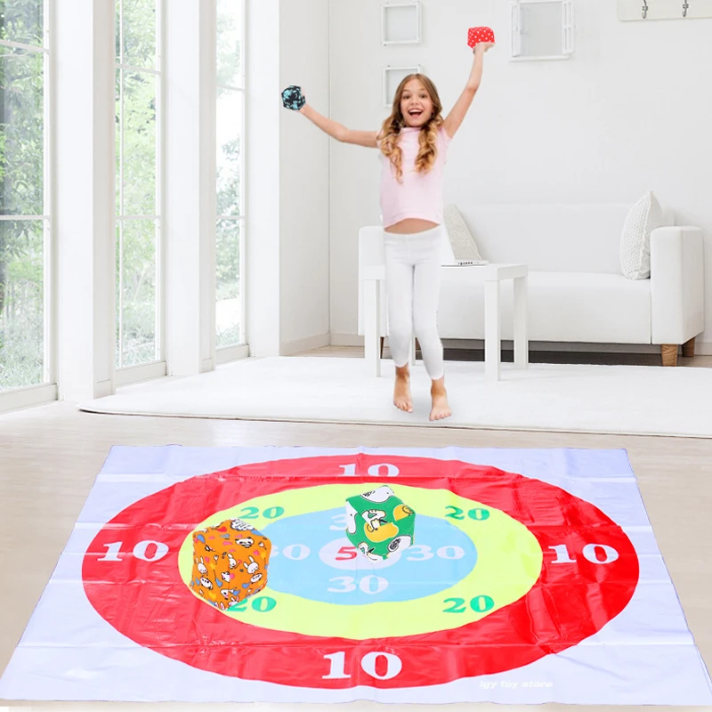 Throwing Sandbag Target Outdoor Parent-child Interactive Fun Sports Games Team Building Activities Kindergarten Multiplayer Game