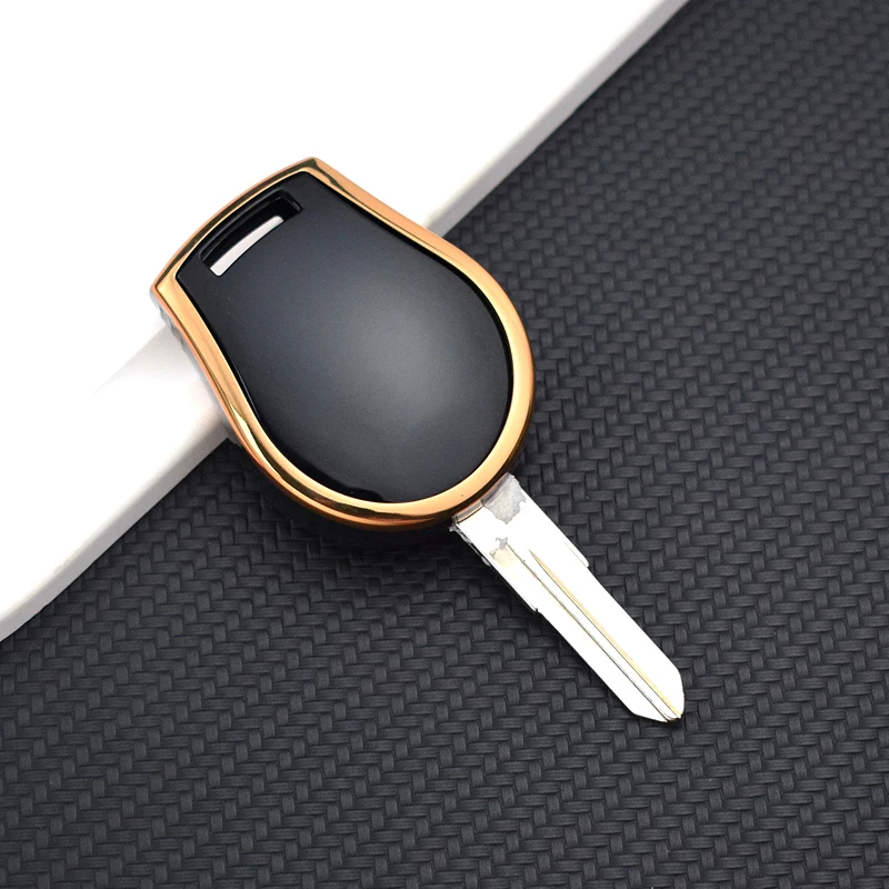 TPU Car Key Cover Shell Fob Case Remote Key Holder Bag for Nissan Juke Note Micra Cube Qashqai 2Buttons Car Accessories
