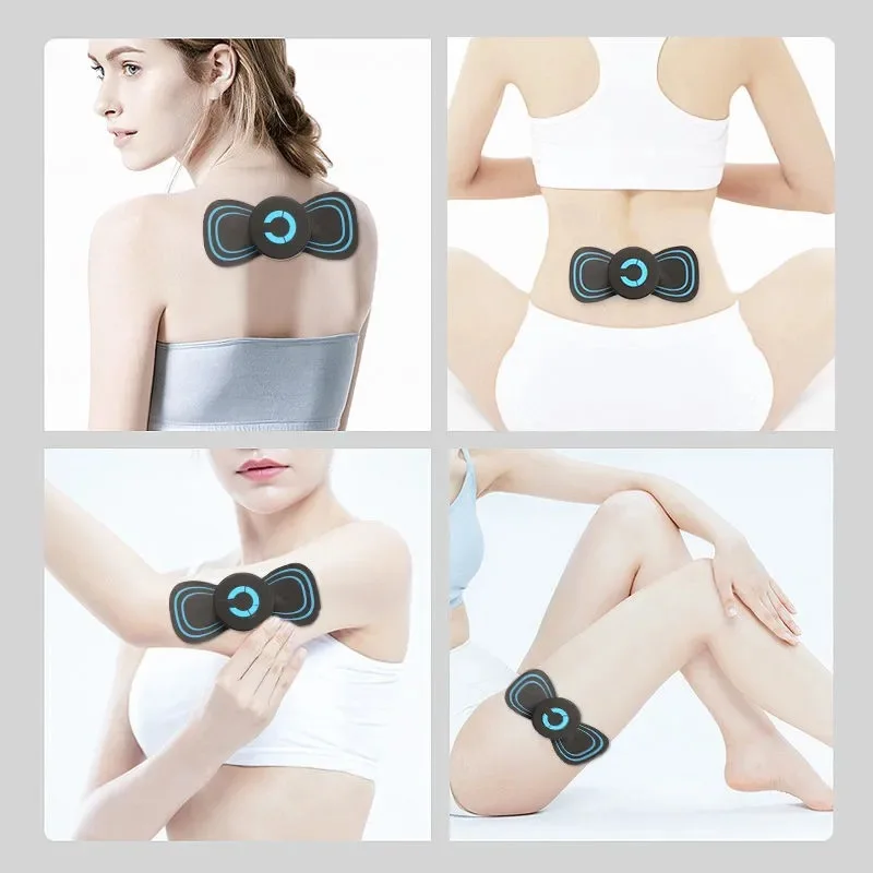 2Pcs Neck Massager Gel Pads Electric Neck Cervical Massager Body Massager Neck Massage Instrument Massager for Body Health Care
