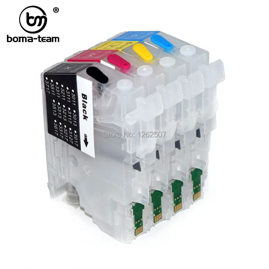 Europe LC422 LC422XL Refillable Ink Cartridge With Chip For Brother MFC-J5340DW J5345DW J5740DW J6540DW J6940DW Printers