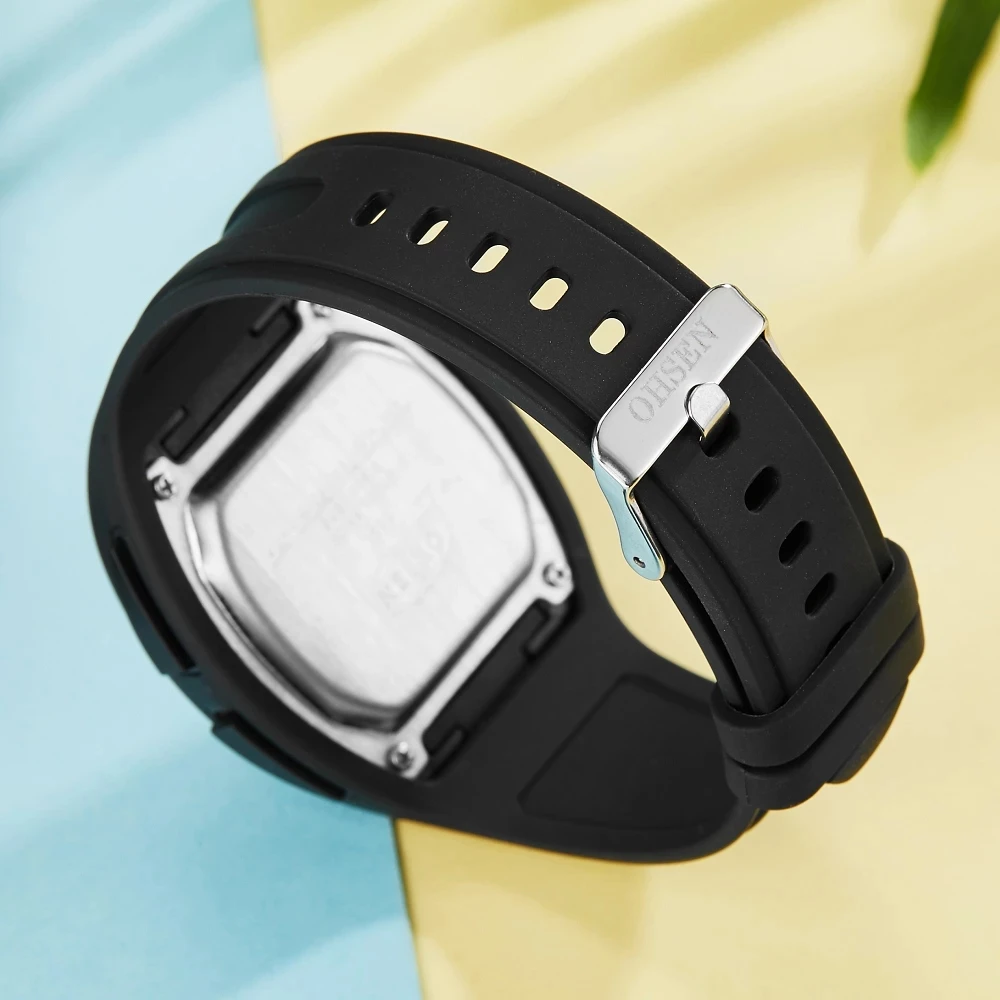 New Women 2025 Digital Watches Black Silicone 50M new Waterproof Sport Watches Couple Wristwatch For Men Girls Gifts Relogio Feminin