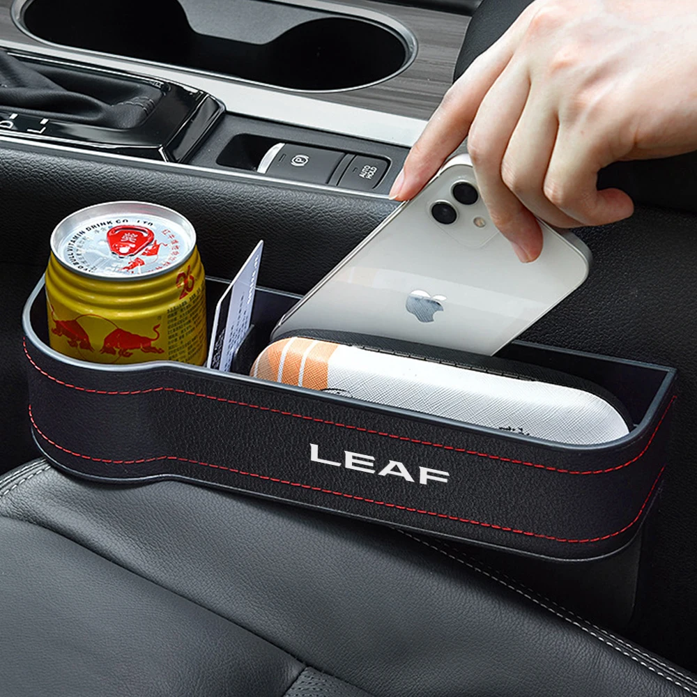Car Seat Gap Organizer Storage Box Accessories For Nissan Qashqai J10 J11 Juke 2 Micra K12 K14 Leaf X-Trail T32 Sentra Murano