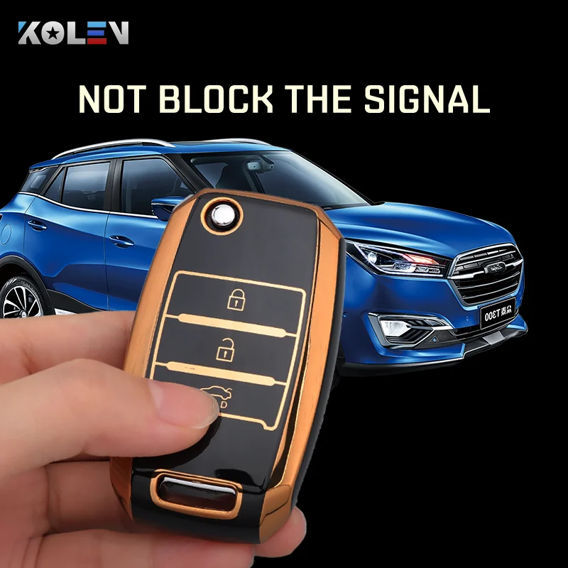 New TPU Car Flip Key Case Cover Shell 2025 For KIA Rio new 3 K2 Ceed Cerato K3 K5 Sorento Sportage Soul K4 Picanto Optima Forte Stinger
